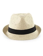 Beechfield B 720 Klobouk v pleteném vzhledu "Festival Trilby" 53.0720 natural Beechfield B 720 Klobouk v pleteném vzhledu "Festival Trilby" 53.0720 natural