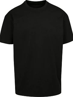 Build your Brand BY 102 Oversize tričko z těžké bavlny 56.0102 black