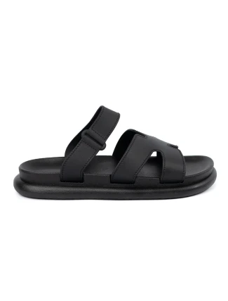 Originální nazouváky dámské černé na plochém podpatku Originální nazouváky dámské černé na plochém podpatku