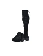 Dámské černé semišové boty na platformě Big Star SS274264