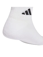 Adidas Cushioned Sportswear Kotníkové ponožky 3P bílé JZ0523