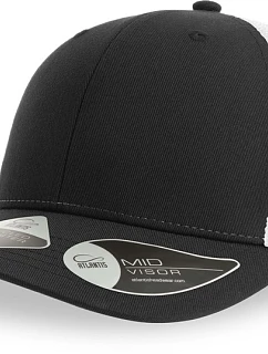 Atlantis Headwear Bryce 6 panelová Trucker kšiltovka 33.0102 black/white