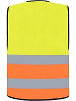 Korntex RX217 – Cologne Bezpečnostní vesta se zipem 76.R217 hi vis yellow/hi vis orange Korntex RX217 – Cologne Bezpečnostní vesta se zipem 76.R217 hi vis yellow/hi vis orange