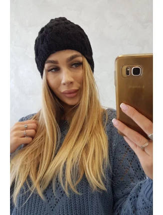 Fleecová čepice Teresa K285 černá Fleecová čepice Teresa K285 černá