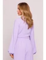 M861 Zavazovací top - fialový