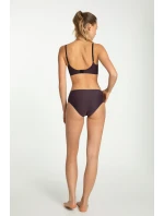 Spodní díl bikin Dark Plum Simple Classic - Julimex