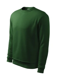 Essential mikina pánská/dětská lahvově zelená