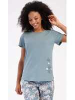 Dámské pyžamo kapri Francesca Dámské pyžamo kapri Francesca