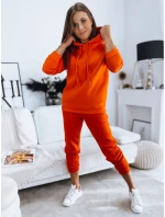 Dámská mikina POLINA oranžová FashionStreet BY1142