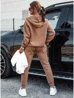Dámský teplákový komplet AMILIA PREMIUM mocha FashionStreet AY1105
