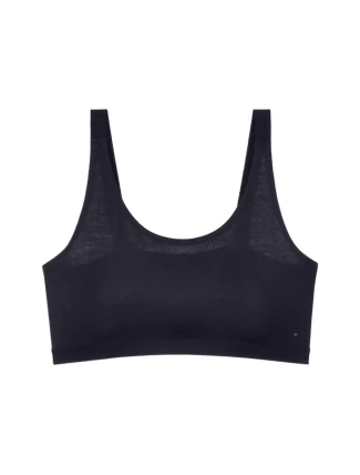 Dámská podprsenka Smart Natural Bralette - BLACK - černá 0004 - TRIUMPH