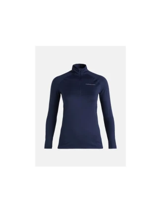 Peak Performance W Spirit Half Zip termo tričko modré