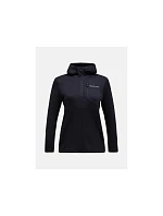 Mikina PEAK PERFORMANCE W Trail Polartec Zip Hood, černá Mikina PEAK PERFORMANCE W Trail Polartec Zip Hood, černá