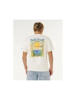 Pánské tričko RIP CURL Bells Pro 26 Event Tee, bílé
