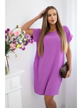 Šaty s kapsami filet