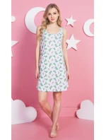 Dámská noční košile na ramínka Kaktus