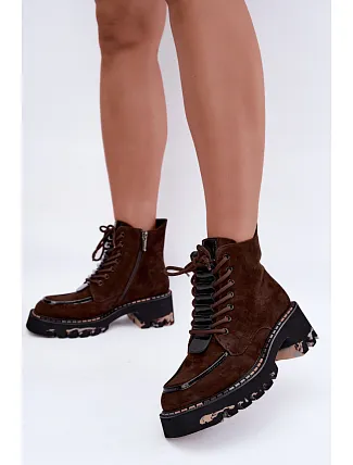 Boty na podpatku model 232460 Step in style Boty na podpatku model 232460 Step in style