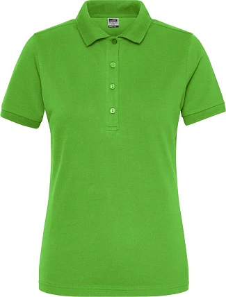Daiber JN 1805 Dámské pracovní elastické bio polo - Solid 02.1805 lime green
