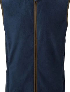 Premier PR 803 Pánská fleecová vesta "Artisan" 39.0803 navy/brown