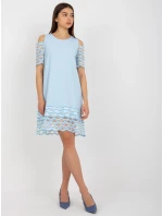 LK SK 506654 šaty.52 světle modrá