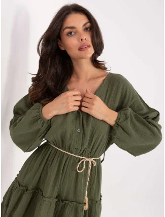 MI SK šaty A5079.27 khaki