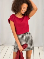 Tričko RV TS 4833.91P kaštanová