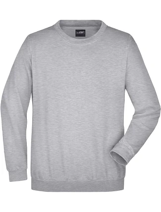 Daiber JN 40 Mikina z těžké bavlny 02.0040 grey heather
