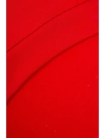 Mikina s kapucí a nášivkami červená Mikina s kapucí a nášivkami červená