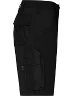 Daiber JN 1811 Pracovní elastické bermudy "Slim Line" 02.1811 black/black
