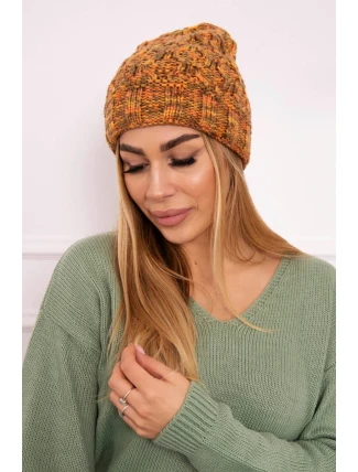 Dámská čepice Eliza K205 hnědá Dámská čepice Eliza K205 hnědá