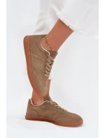 Dámské semišové tenisky Big Star HI-POLY SYSTEM – béžové