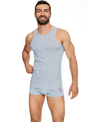 Pánský nátělník 1480 grey - HENDERSON Pánský nátělník 1480 grey - HENDERSON