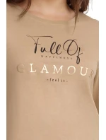 Dámské pyžamo 40936 Glam beige - HENDERSON Dámské pyžamo 40936 Glam beige - HENDERSON