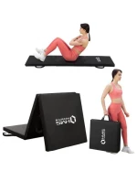 Skládací gymnastická matrace černá 1800x600x500mm HMS MGS02