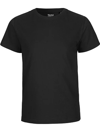 Neutral O 30001 Dětské tričko z bio bavlny 77.3001 black Neutral O 30001 Dětské tričko z bio bavlny 77.3001 black