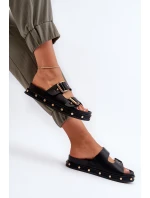 Dámské sandály na platformě Big Star NN27402 černé Dámské sandály na platformě Big Star NN27402 černé