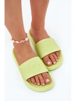 Dámské sandály limetkové 4FMM00FFLIF045-45S