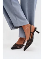 Sandály na podpatku  model 225221 Step in style