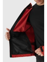 Pánská softshellová bunda s kapucí červená 4F 4FWAW24TSOFM283-61S