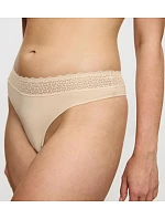FEEL OF MODAL - Hedvábně měkká šňůrková tanga s neviditelnými švy Triumph