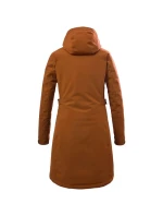 Dámská parka s kapucí Killtec KOW 165 odolná proti dešti, trekingová i každodenní, žlutá (37726/253)