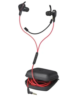 Sluchátka s mikrofonem TRUST GXT 408 Cobra černo-červená