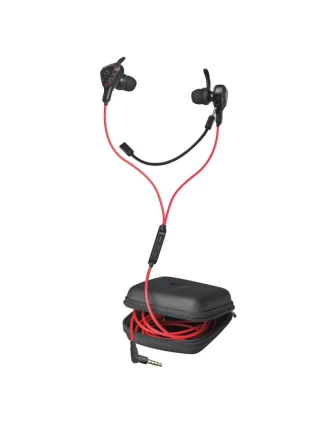 Sluchátka s mikrofonem TRUST GXT 408 Cobra černo-červená