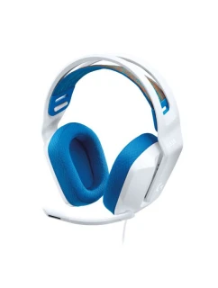 G335 drátová herní sluchátka bílá EMEA