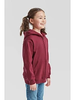 Fruit of the Loom Classic Kids Sweat Jacket Dětská mikina s kapucí 16.2045 heather grey Fruit of the Loom Classic Kids Sweat Jacket Dětská mikina s kapucí 16.2045 heather grey