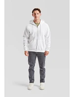 Fruit of the Loom Classic Hooded Sweat Jacket Mikina s kapucí 16.2062 azure blue Fruit of the Loom Classic Hooded Sweat Jacket Mikina s kapucí 16.2062 azure blue