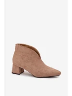 Boty na podpatku  model 223590 Step in style