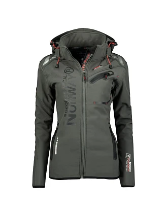 Geographical Norway Softshell REINE ASSOR B LADY 068 (WW1972F/GN/tmavě šedá / černá) Geographical Norway Softshell REINE ASSOR B LADY 068 (WW1972F/GN/tmavě šedá / černá)