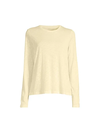 Dámské tréninkové tričko Casall Soft Texture Long Sleeve, žluté Dámské tréninkové tričko Casall Soft Texture Long Sleeve, žluté