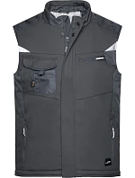 Daiber JN 825 Pracovní zimní softshellová vesta - Strong 02.0825 black/black Daiber JN 825 Pracovní zimní softshellová vesta - Strong 02.0825 black/black